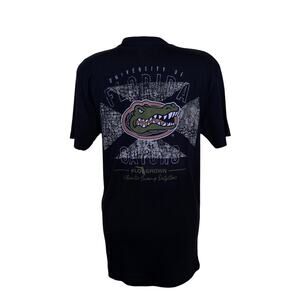 Flo Grown Men's Tee Florida‎ Gators Size Medium Black t shirt southern florida